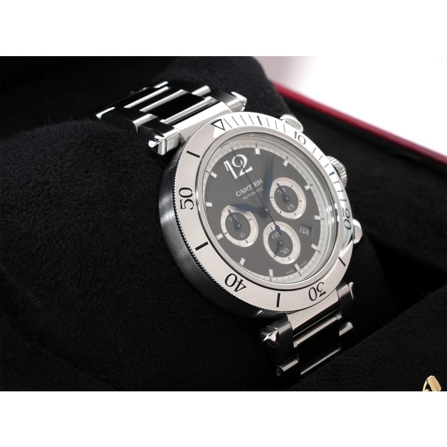 カルティエ パシャ ドゥ カルティエ クロノグラフ Ref.WSPA0027 ステンレススチール グレー文字盤 | Cartier | 04
