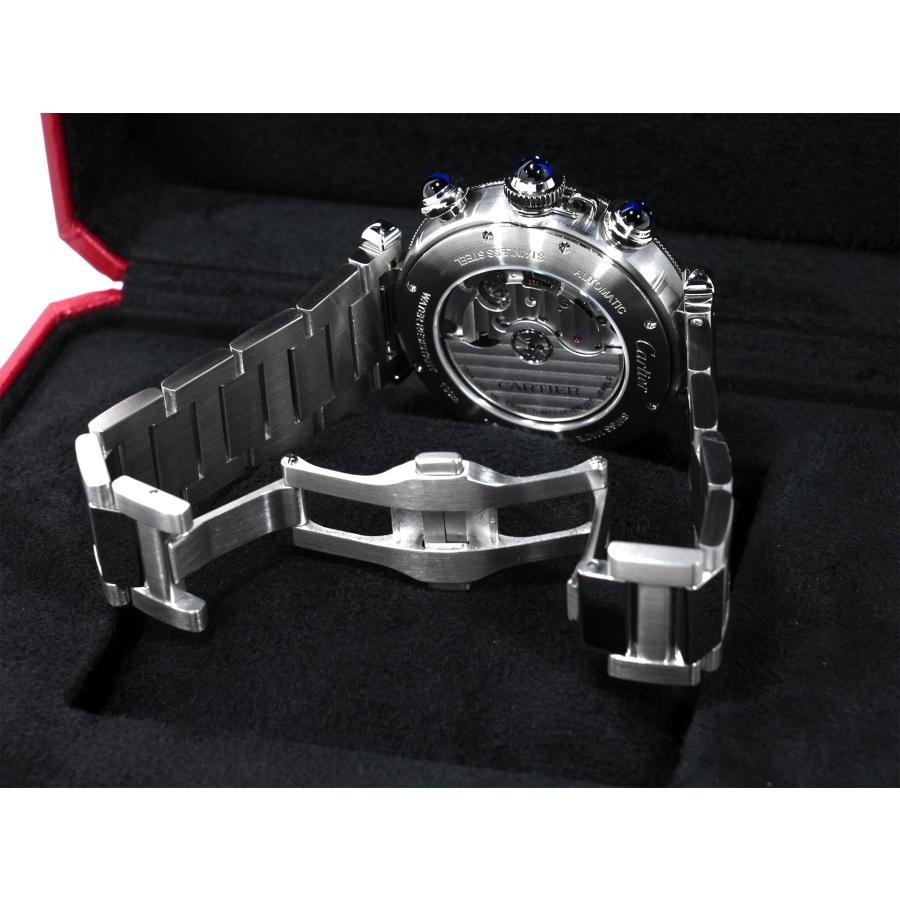 カルティエ パシャ ドゥ カルティエ クロノグラフ Ref.WSPA0027 ステンレススチール グレー文字盤 | Cartier | 07