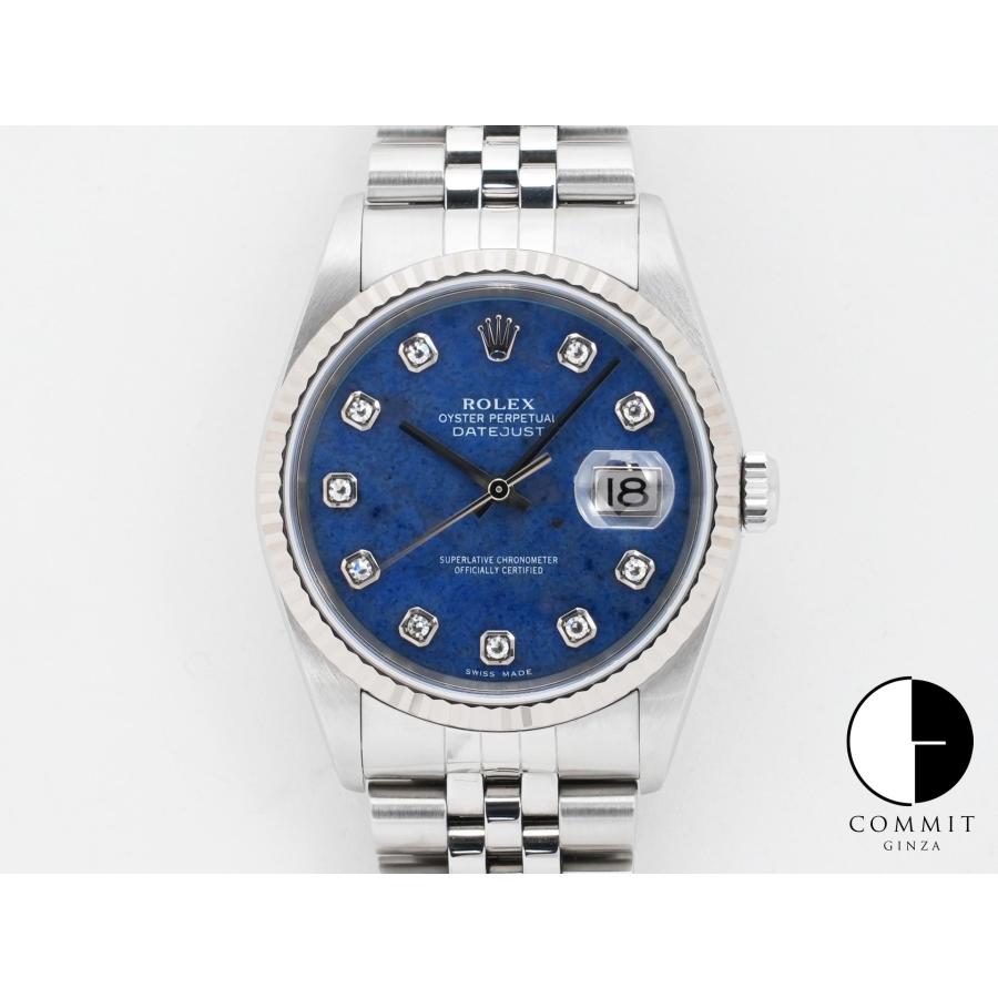 ロレックス デイトジャスト36 Ref.16234G SS/WG ソーダライト文字盤 ジュビリーブレスレット | デイトジャスト
