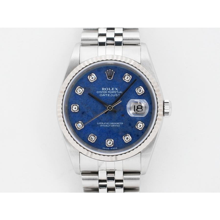 ロレックス デイトジャスト36 Ref.16234G SS/WG ソーダライト文字盤 ジュビリーブレスレット | デイトジャスト | 01