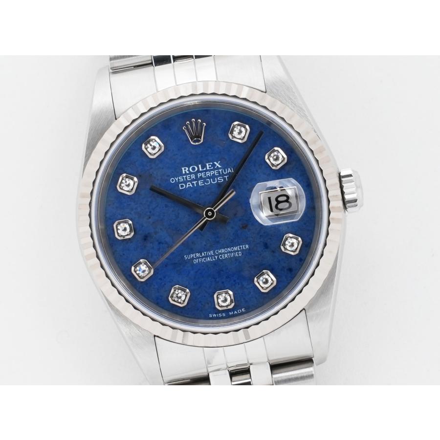 ロレックス デイトジャスト36 Ref.16234G SS/WG ソーダライト文字盤 ジュビリーブレスレット | デイトジャスト | 02