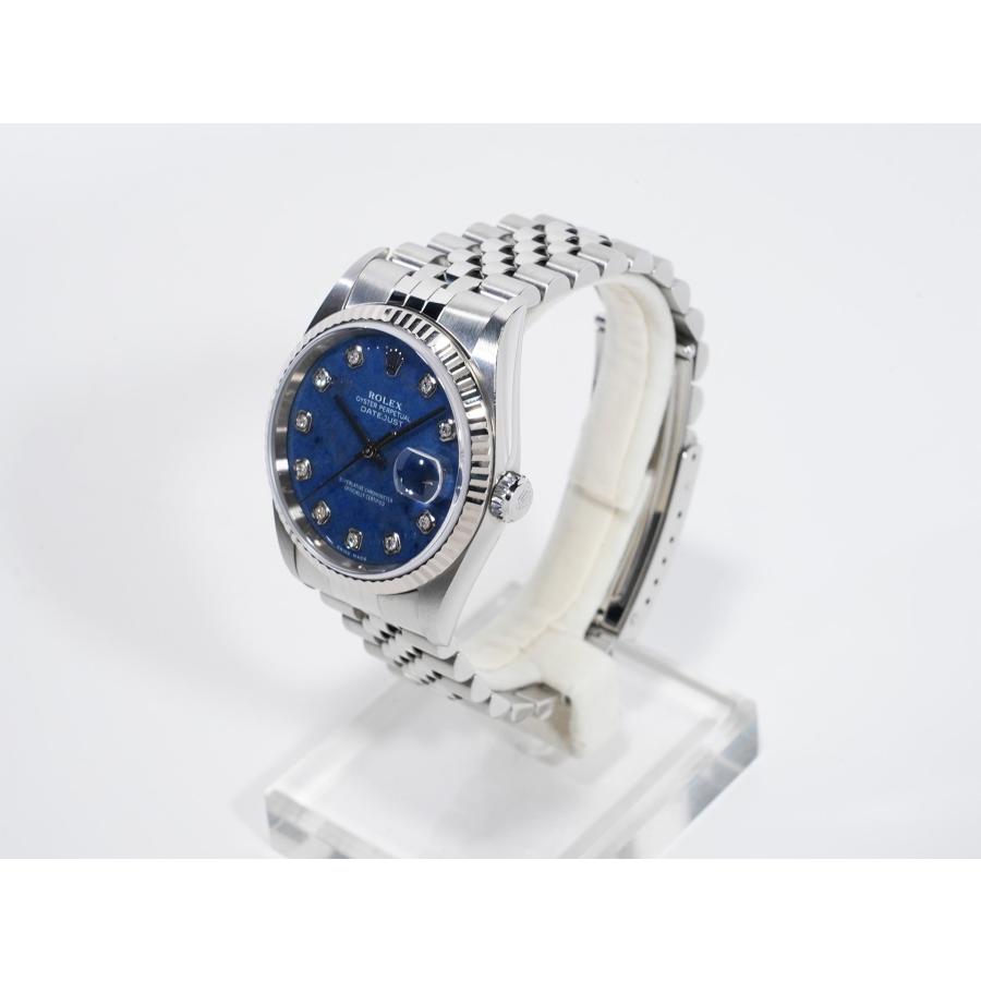 ロレックス デイトジャスト36 Ref.16234G SS/WG ソーダライト文字盤 ジュビリーブレスレット | デイトジャスト | 03