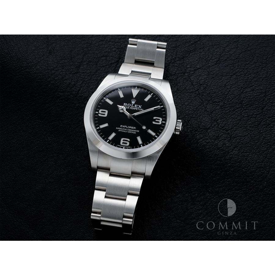 ロレックス エクスプローラーI Ref.214270 ステンレススチール ブラック文字盤 オイスターブレスレット | エクスプローラー（ROLEX） | 10