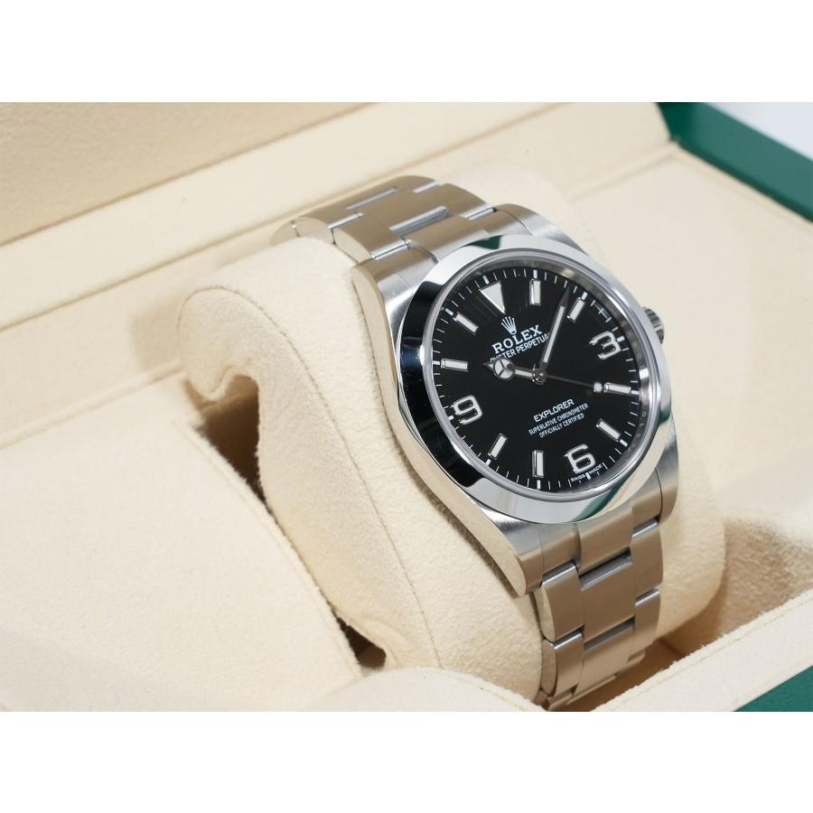 ロレックス エクスプローラーI Ref.214270 ステンレススチール ブラック文字盤 オイスターブレスレット | エクスプローラー（ROLEX） | 04