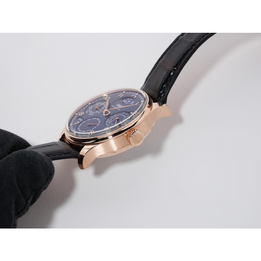 IWC ポルトギーゼ パーペチュアルカレンダー Ref.IW503312 18 ct Armor Gold〓 ブルー文字盤 | IWC SCHAFFHAUSEN | 03