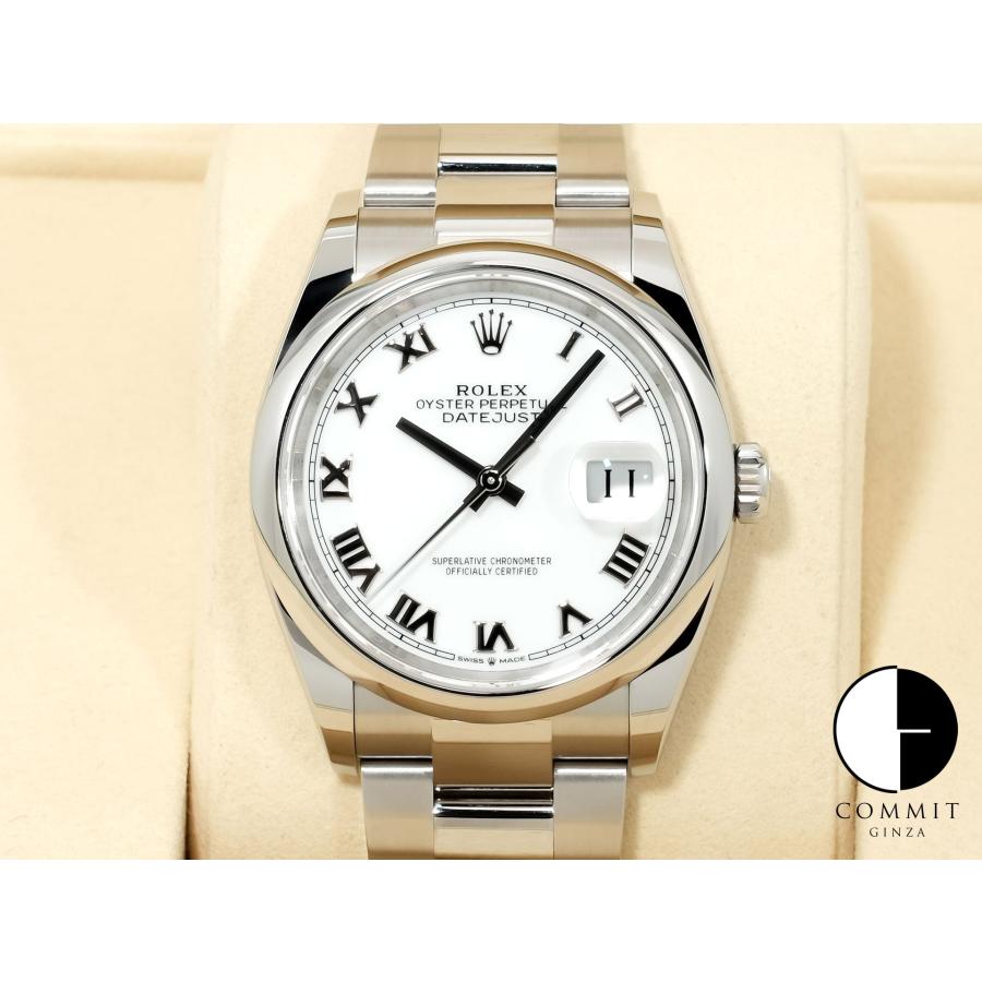 ロレックス デイトジャスト36 Ref.126200 ステンレススチール ホワイト文字盤 オイスターブレスレット | デイトジャスト