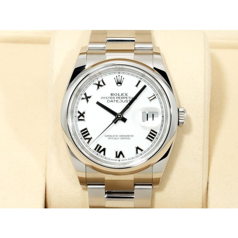 ロレックス デイトジャスト36 Ref.126200 ステンレススチール ホワイト文字盤 オイスターブレスレット | デイトジャスト | 01