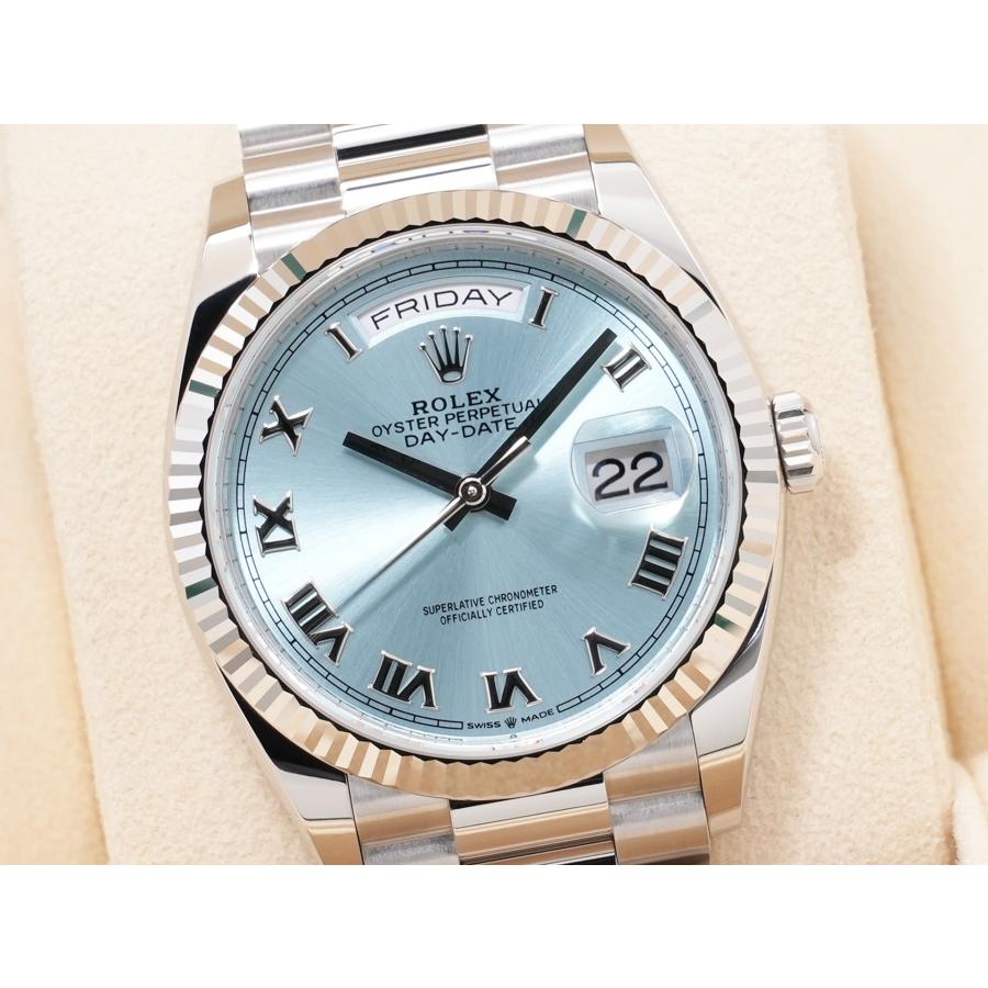 ロレックス デイデイト36 Ref.128236 PT アイスブルー文字盤 | デイデイト | 02
