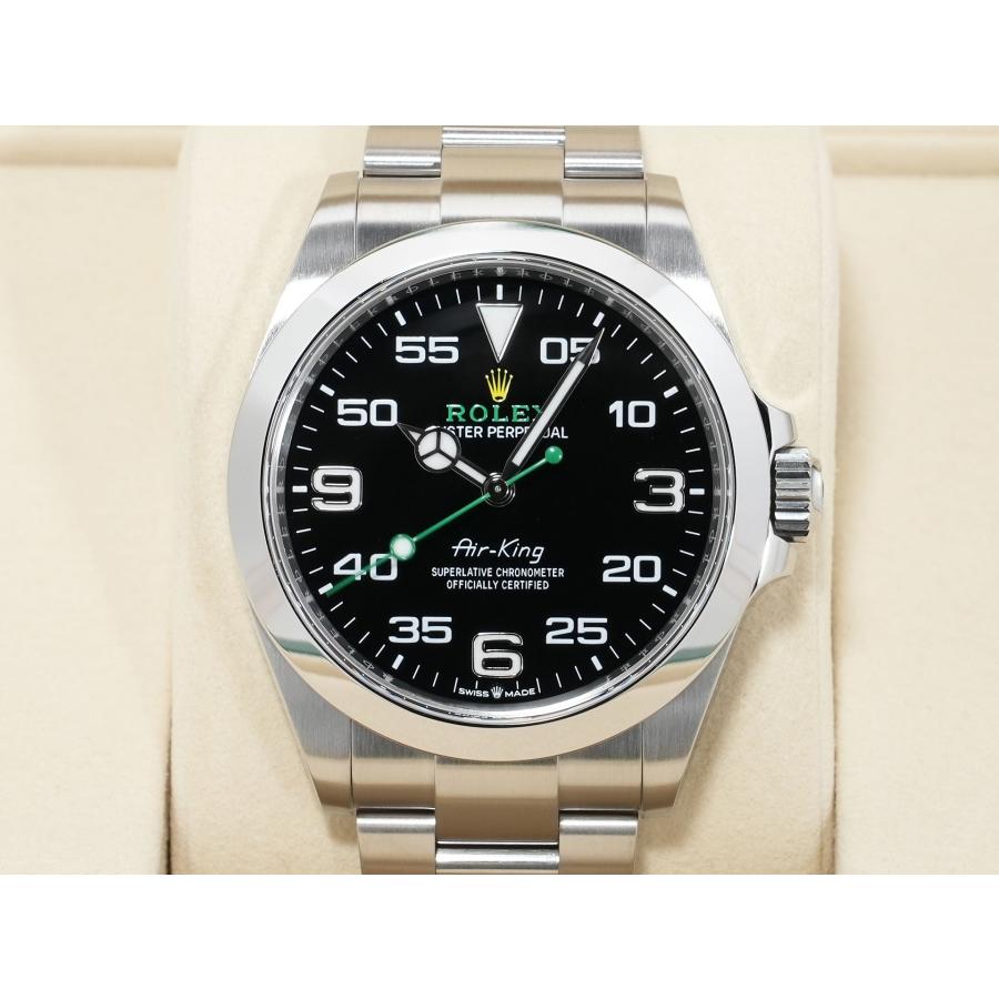 ロレックス エアキング Ref.126900 ステンレススチール ブラック文字盤 オイスターブレスレット | エアキング | 01