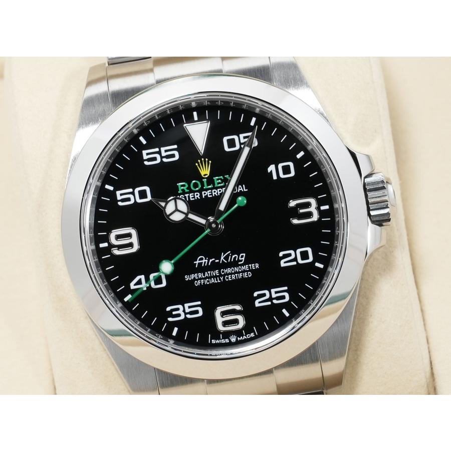 ロレックス エアキング Ref.126900 ステンレススチール ブラック文字盤 オイスターブレスレット | エアキング | 02