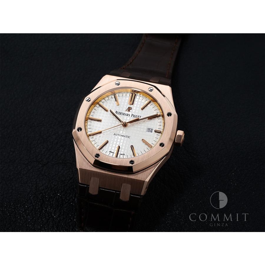 オーデマピゲ ロイヤルオーク Ref.15400OR.OO.D088CR.01 ピンクゴールド シルバー文字盤 | ロイヤルオーク | 09