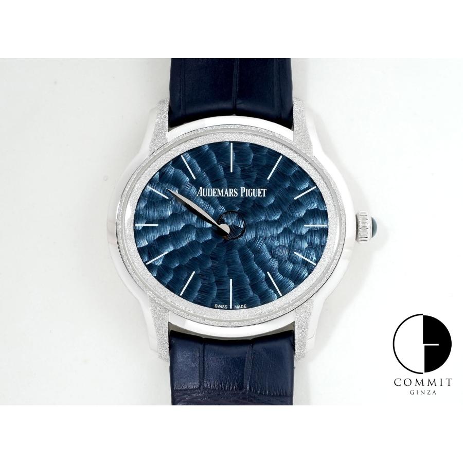 オーデマピゲ ミレネリー フロステッドゴールド フィロソフィーク Ref.77266BC.GG.A326CR.01 ホワイトゴールド ブルー文字盤 | AUDEMARS PIGUET