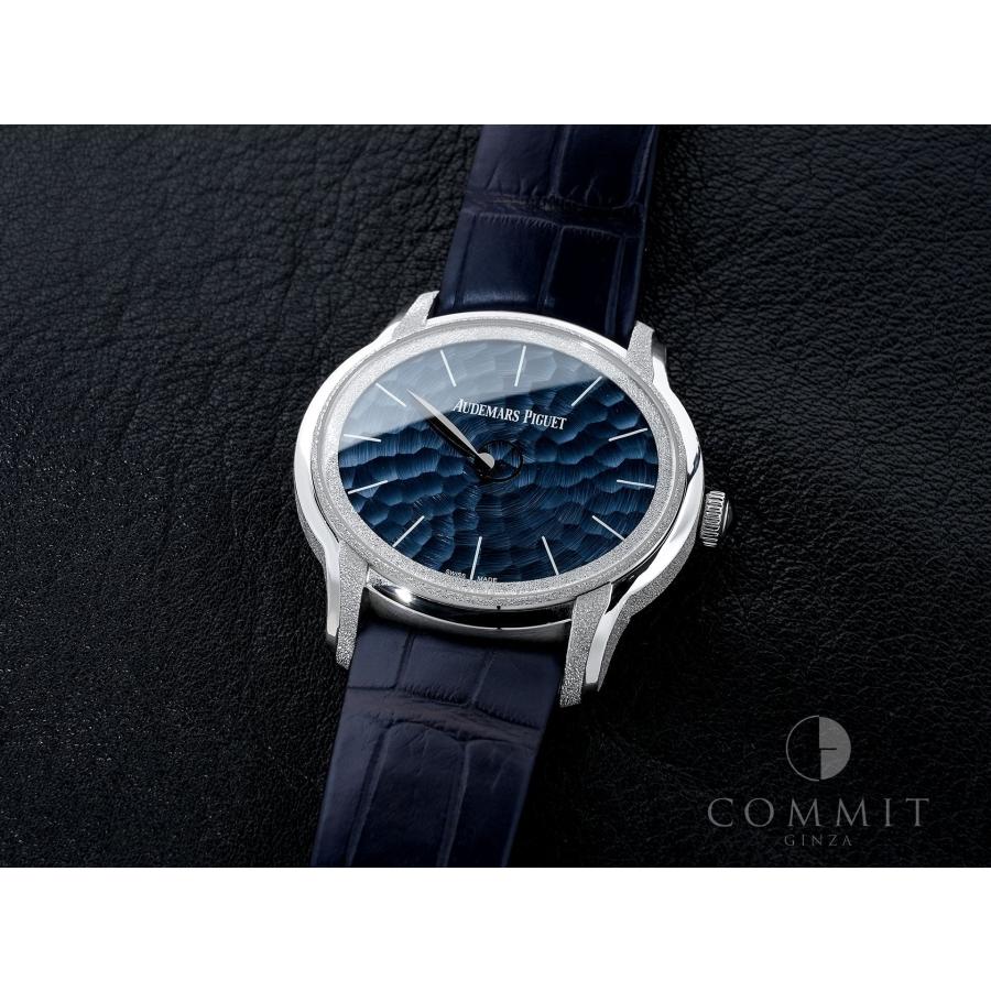 オーデマピゲ ミレネリー フロステッドゴールド フィロソフィーク Ref.77266BC.GG.A326CR.01 ホワイトゴールド ブルー文字盤 | AUDEMARS PIGUET | 12