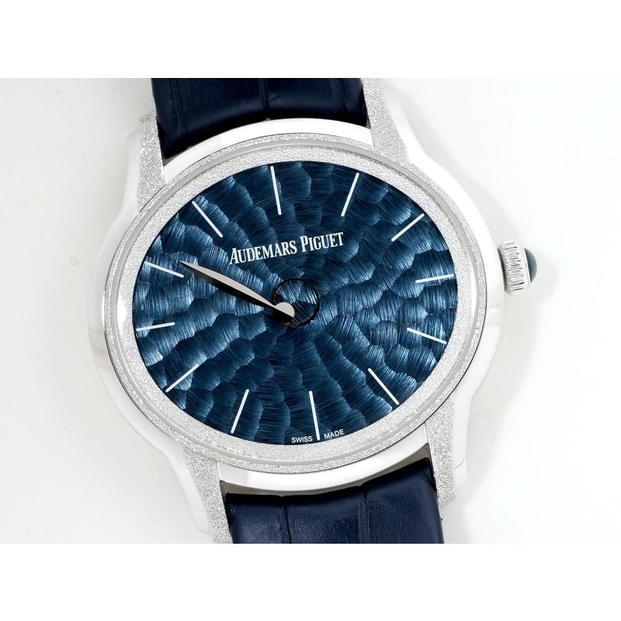 オーデマピゲ ミレネリー フロステッドゴールド フィロソフィーク Ref.77266BC.GG.A326CR.01 ホワイトゴールド ブルー文字盤 | AUDEMARS PIGUET | 02
