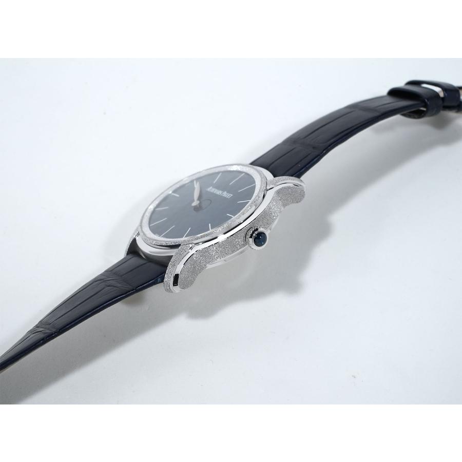 オーデマピゲ ミレネリー フロステッドゴールド フィロソフィーク Ref.77266BC.GG.A326CR.01 ホワイトゴールド ブルー文字盤 | AUDEMARS PIGUET | 03