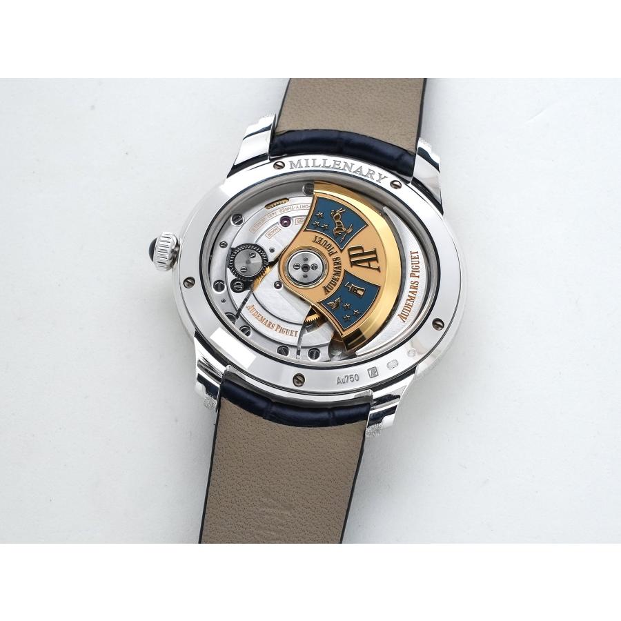 オーデマピゲ ミレネリー フロステッドゴールド フィロソフィーク Ref.77266BC.GG.A326CR.01 ホワイトゴールド ブルー文字盤 | AUDEMARS PIGUET | 06