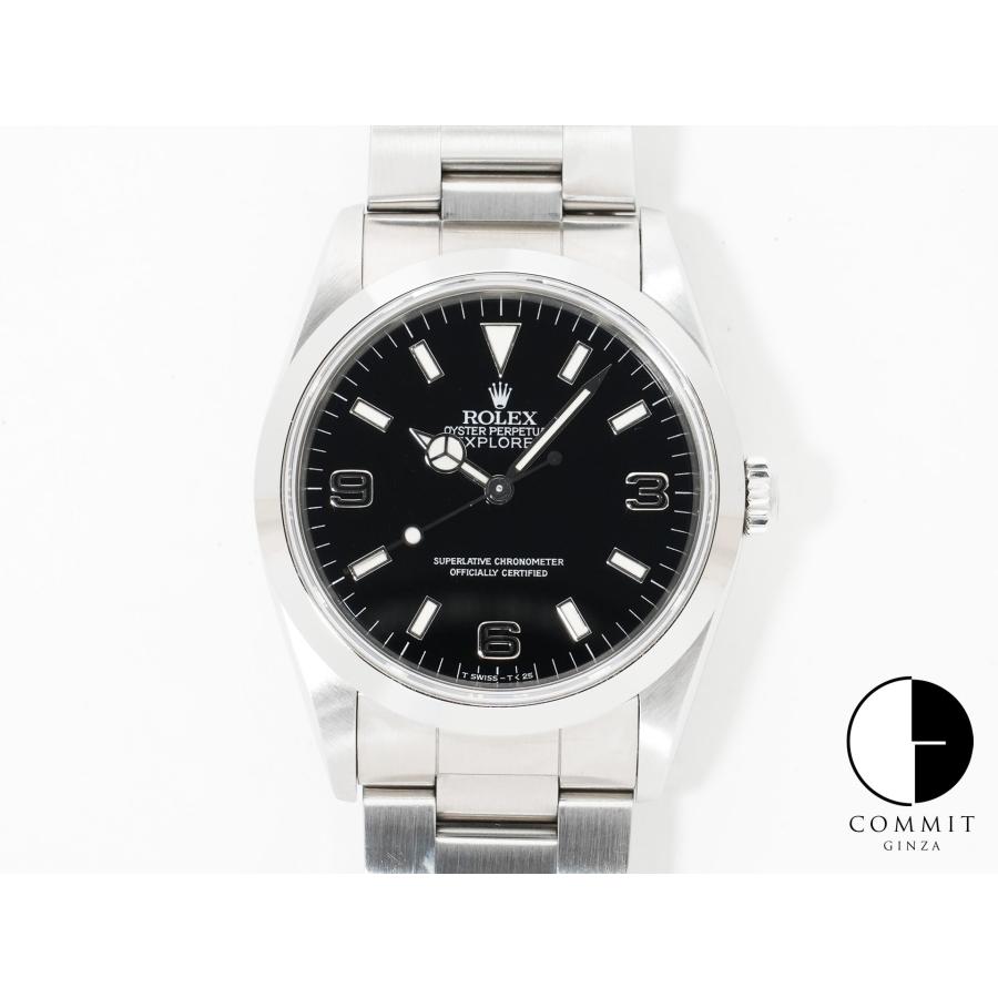 ロレックス エクスプローラーI Ref.14270 ステンレススチール ブラック文字盤 オイスターブレスレット | エクスプローラー（ROLEX）