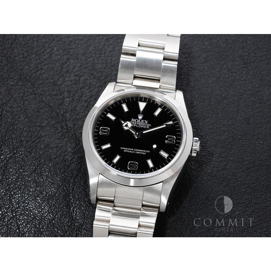 ロレックス エクスプローラーI Ref.14270 ステンレススチール ブラック文字盤 オイスターブレスレット | エクスプローラー（ROLEX） | 10