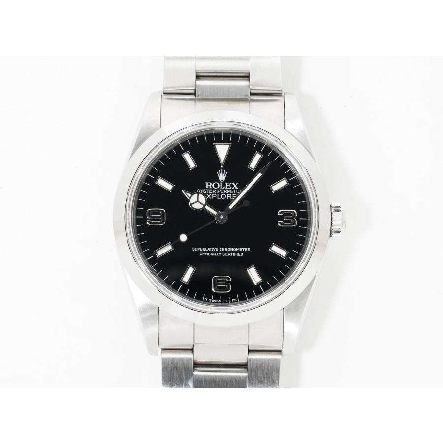 ロレックス エクスプローラーI Ref.14270 ステンレススチール ブラック文字盤 オイスターブレスレット | エクスプローラー（ROLEX） | 01