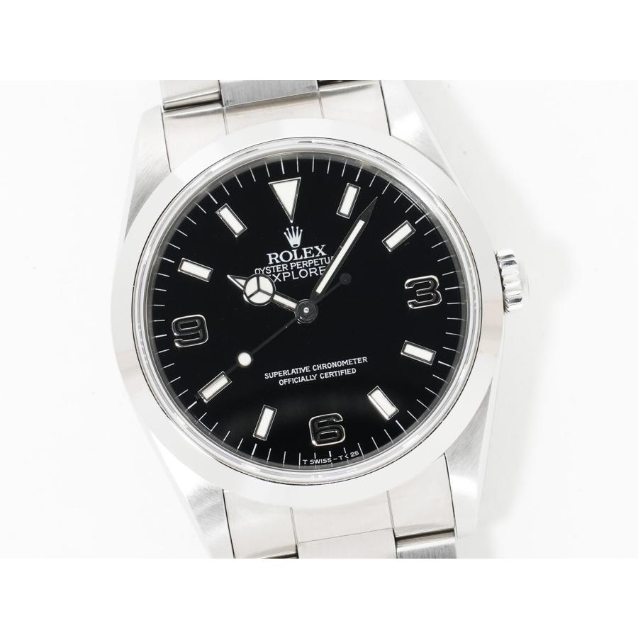 ロレックス エクスプローラーI Ref.14270 ステンレススチール ブラック文字盤 オイスターブレスレット | エクスプローラー（ROLEX） | 02