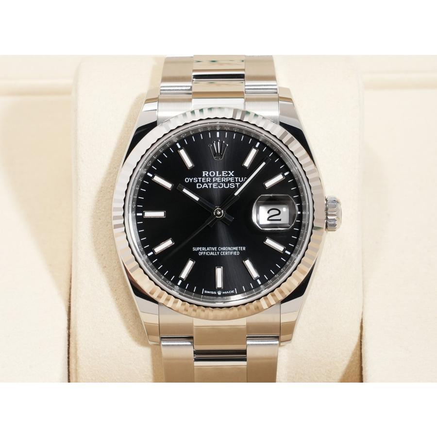 ロレックス デイトジャスト36 Ref.126234 SS/WG ブラック文字盤 | デイトジャスト | 01