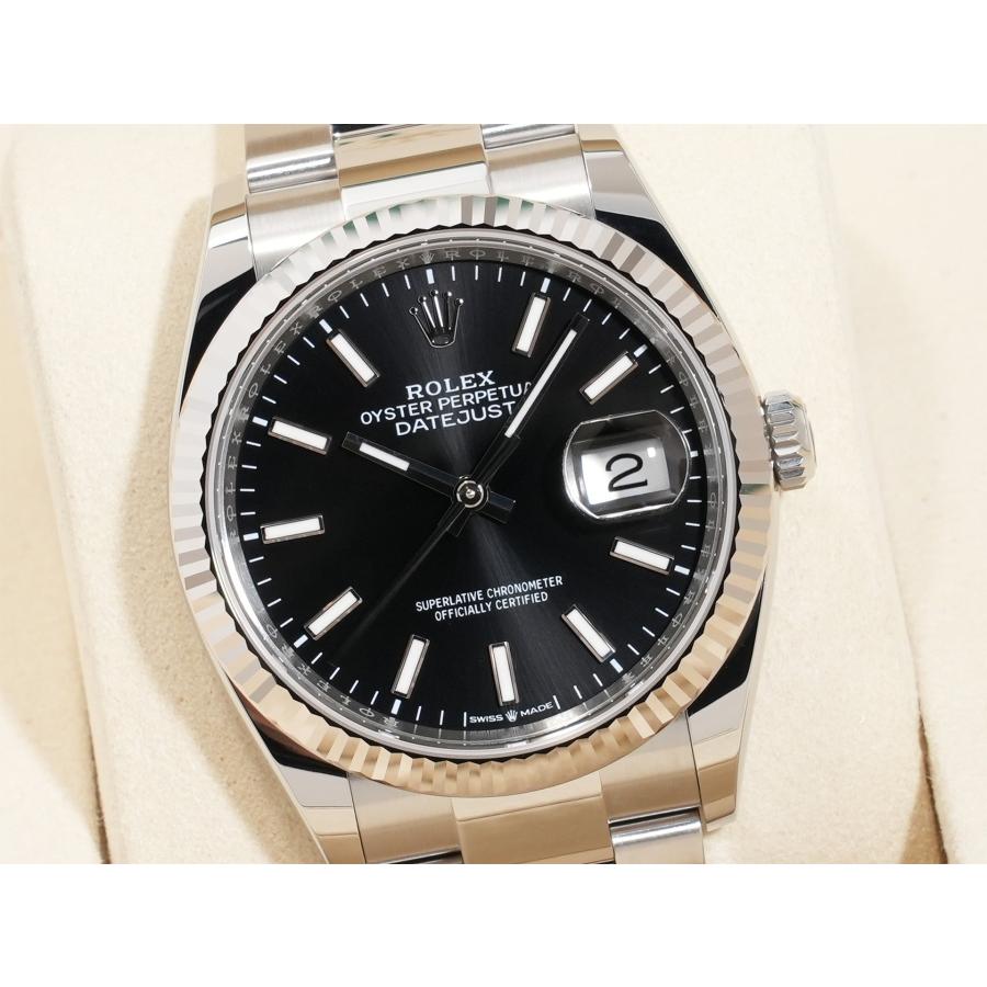 ロレックス デイトジャスト36 Ref.126234 SS/WG ブラック文字盤 | デイトジャスト | 02
