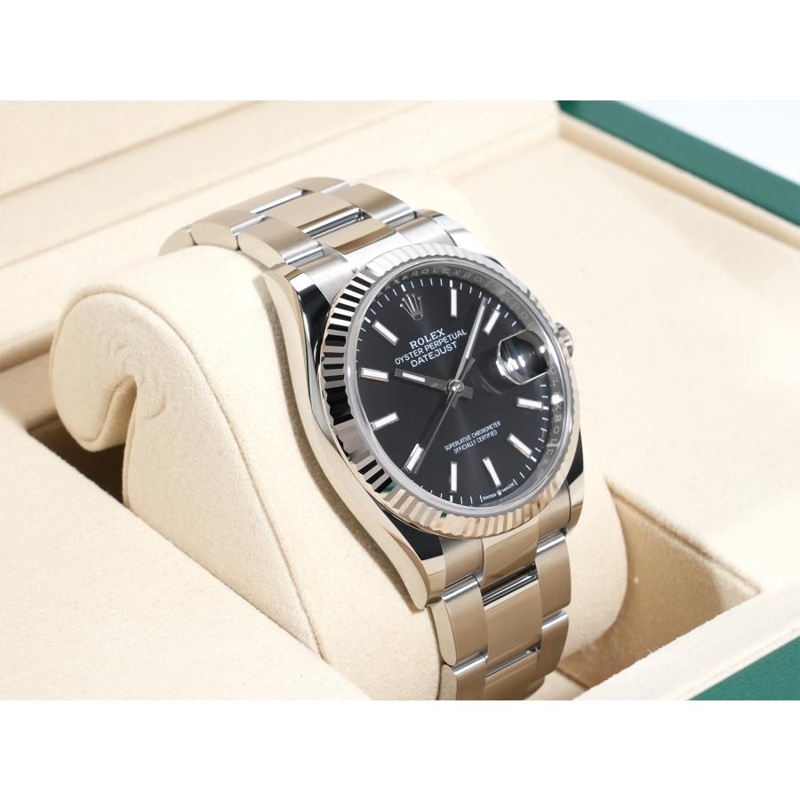 ロレックス デイトジャスト36 Ref.126234 SS/WG ブラック文字盤 | デイトジャスト | 04