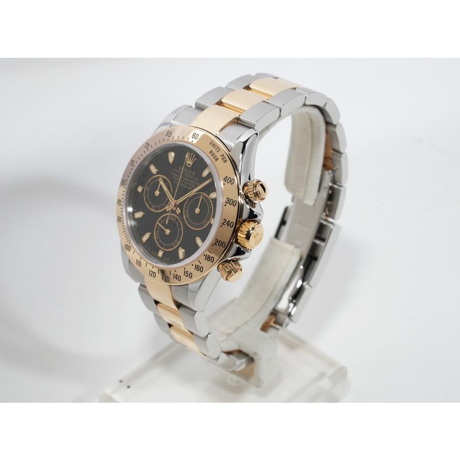ロレックス デイトナ Ref.116523 ステンレススチール/イエローゴールド ブラック文字盤 | コスモグラフ デイトナ | 03