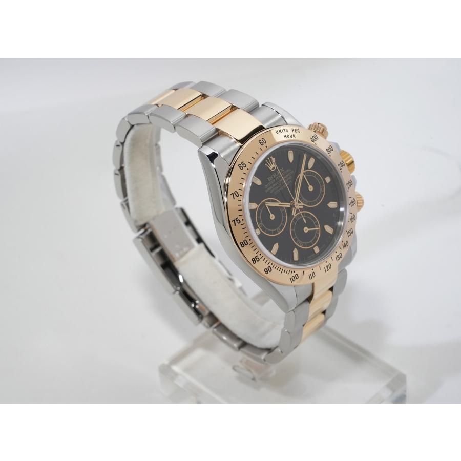 ロレックス デイトナ Ref.116523 ステンレススチール/イエローゴールド ブラック文字盤 | コスモグラフ デイトナ | 04
