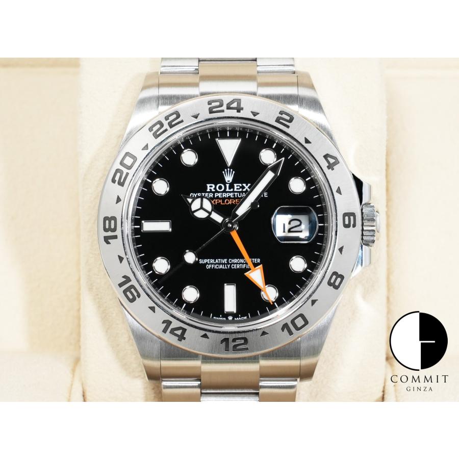 ロレックス エクスプローラーII Ref.226570 ステンレススチール ブラック文字盤 オイスターブレスレット | エクスプローラーII