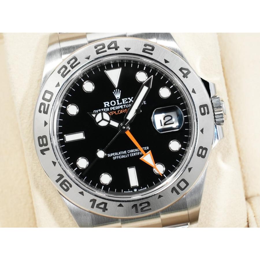 ロレックス エクスプローラーII Ref.226570 ステンレススチール ブラック文字盤 オイスターブレスレット | エクスプローラーII | 02