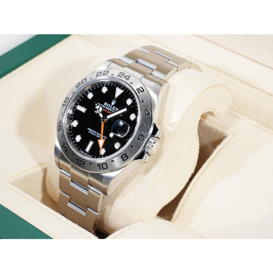 ロレックス エクスプローラーII Ref.226570 ステンレススチール ブラック文字盤 オイスターブレスレット | エクスプローラーII | 03