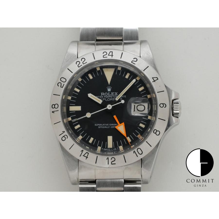 ロレックス エクスプローラーII Ref.1655 SS ブラック文字盤 | エクスプローラー（ROLEX）