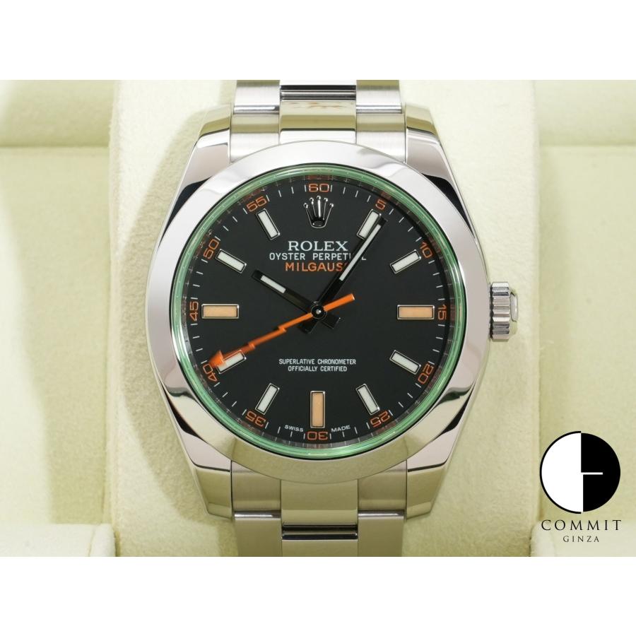 ロレックス ミルガウス Ref.116400GV SS ブラック文字盤 | ミルガウス