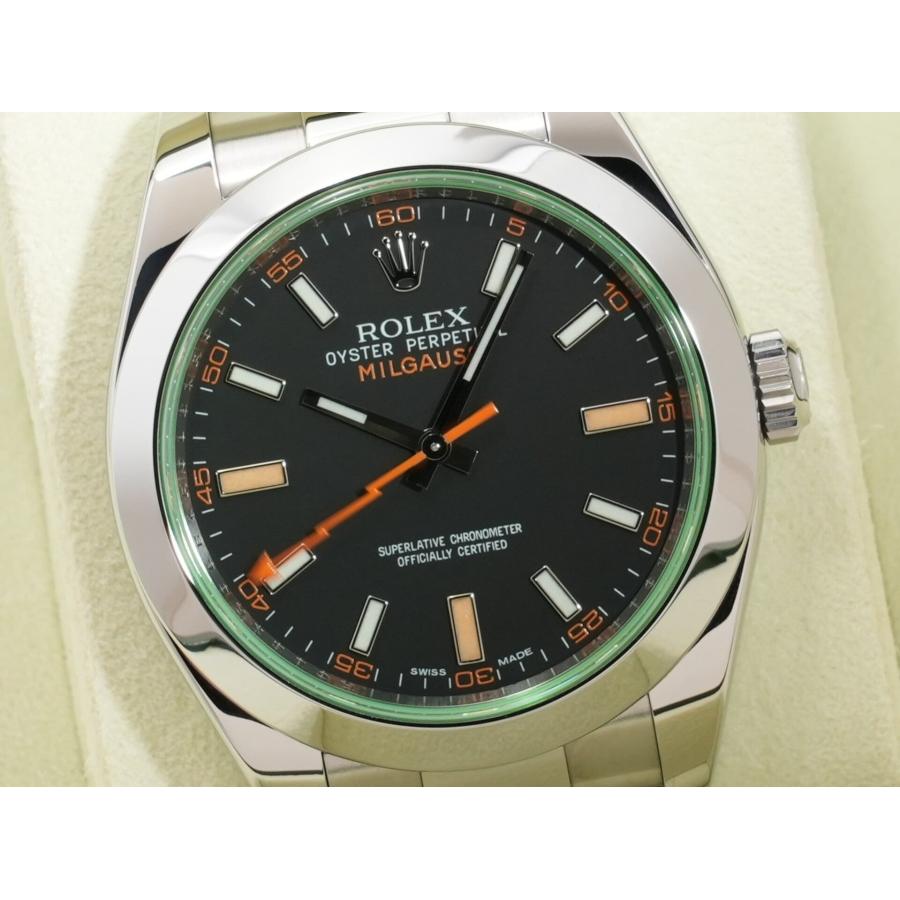 ロレックス ミルガウス Ref.116400GV SS ブラック文字盤 | ミルガウス | 02