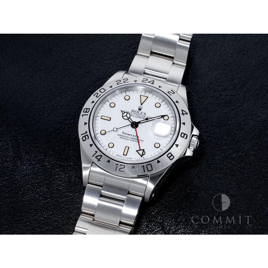 ロレックス エクスプローラーII TIFFANY&CO. Ref.16570 ステンレススチール ホワイト文字盤 オイスターブレスレット | エクスプローラーII | 11