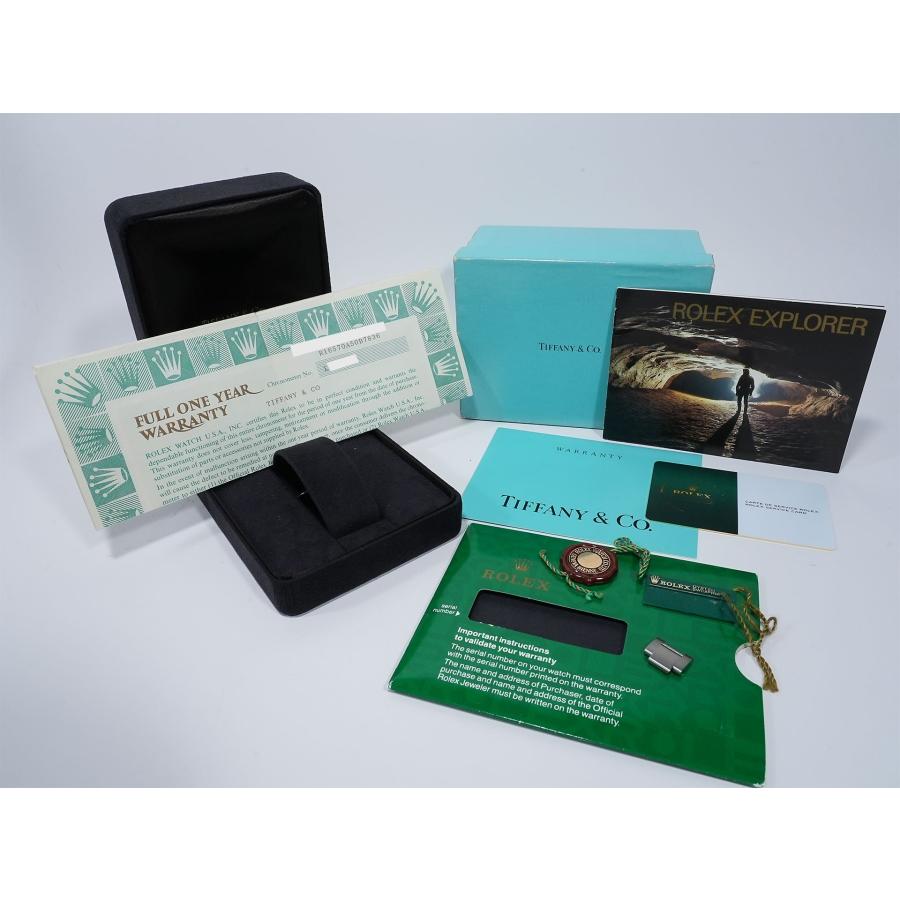 ロレックス エクスプローラーII TIFFANY&CO. Ref.16570 ステンレススチール ホワイト文字盤 オイスターブレスレット | エクスプローラーII | 09
