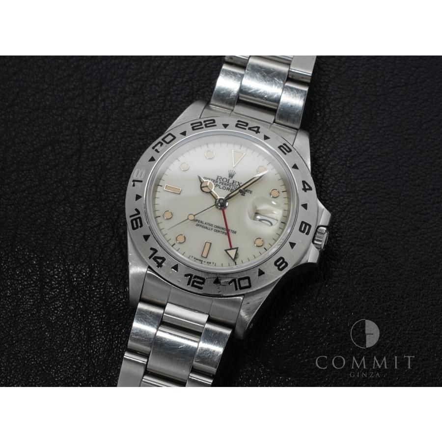 ロレックス エクスプローラーII Ref.16550 ステンレススチール アイボリー文字盤 オイスターブレスレット | エクスプローラーII | 10
