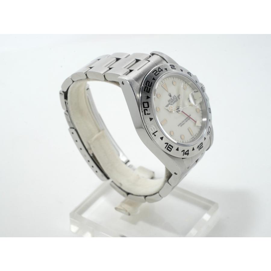 ロレックス エクスプローラーII Ref.16550 ステンレススチール アイボリー文字盤 オイスターブレスレット | エクスプローラーII | 04