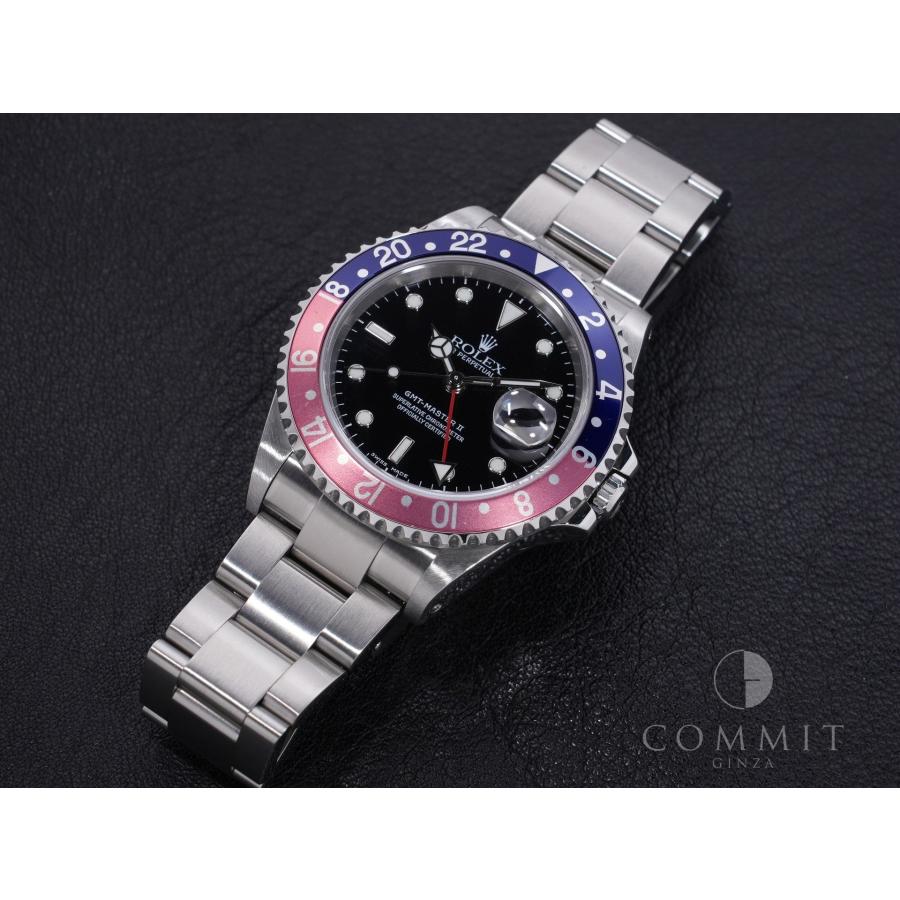 ロレックス GMTマスターII Ref.16710 ステンレススチール ブラック文字盤 オイスターブレスレット | GMTマスター | 10