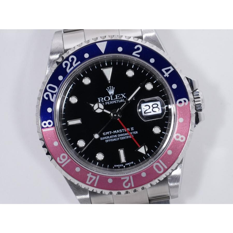 ロレックス GMTマスターII Ref.16710 ステンレススチール ブラック文字盤 オイスターブレスレット | GMTマスター | 02