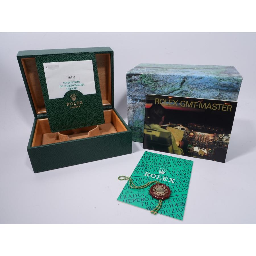 ロレックス GMTマスターII Ref.16710 ステンレススチール ブラック文字盤 オイスターブレスレット | GMTマスター | 09