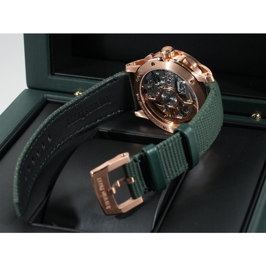 オーデマピゲ CODE 11.59 バイ オーデマ ピゲ クロノグラフ Ref.26393OR.OO.A056KB.01 18KPG グリーン文字盤 | AUDEMARS PIGUET | 06