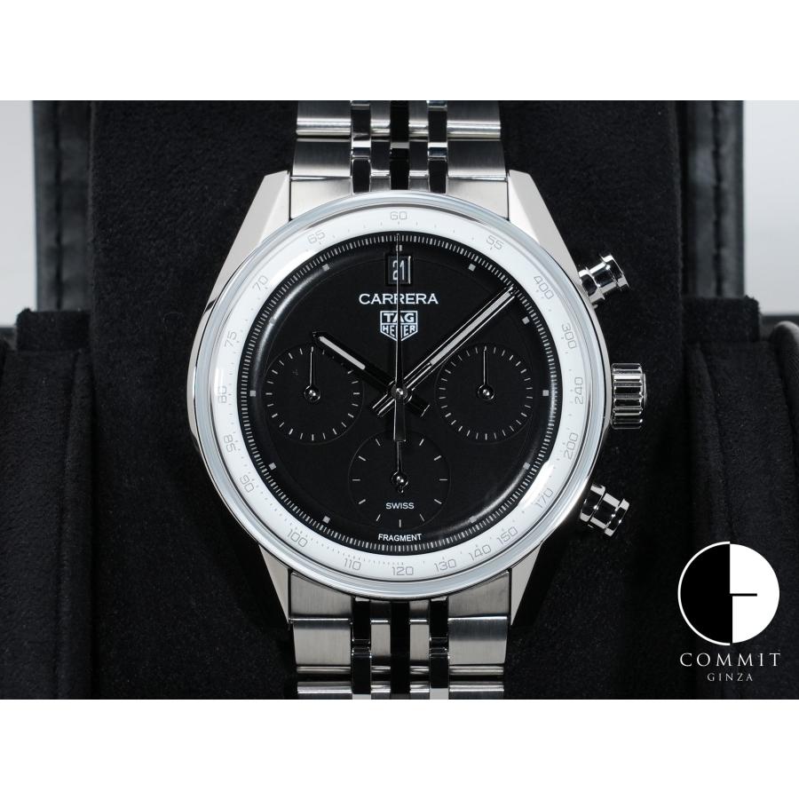 タグホイヤー カレラ フラグメント Ref.CBS221B.BA0045 ステンレススチール ブラック文字盤 | TAG HEUER