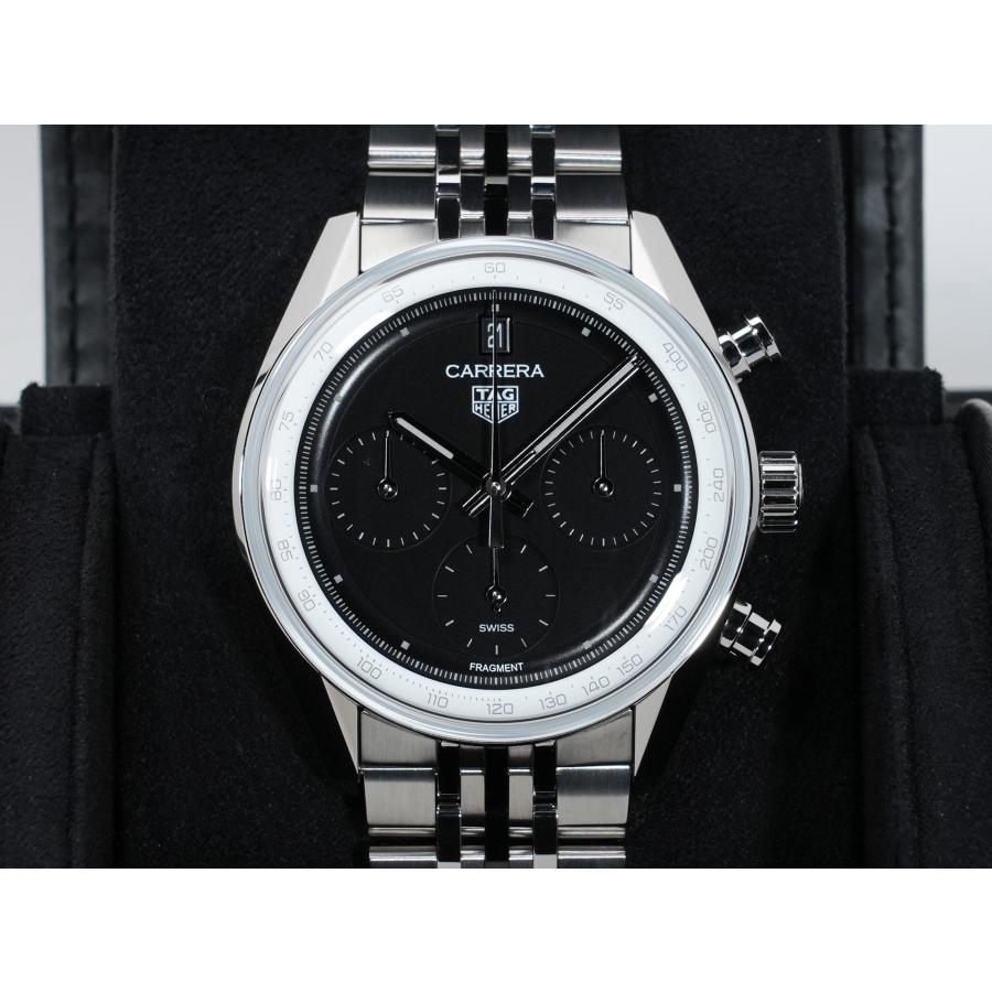 タグホイヤー カレラ フラグメント Ref.CBS221B.BA0045 ステンレススチール ブラック文字盤 | TAG HEUER | 01