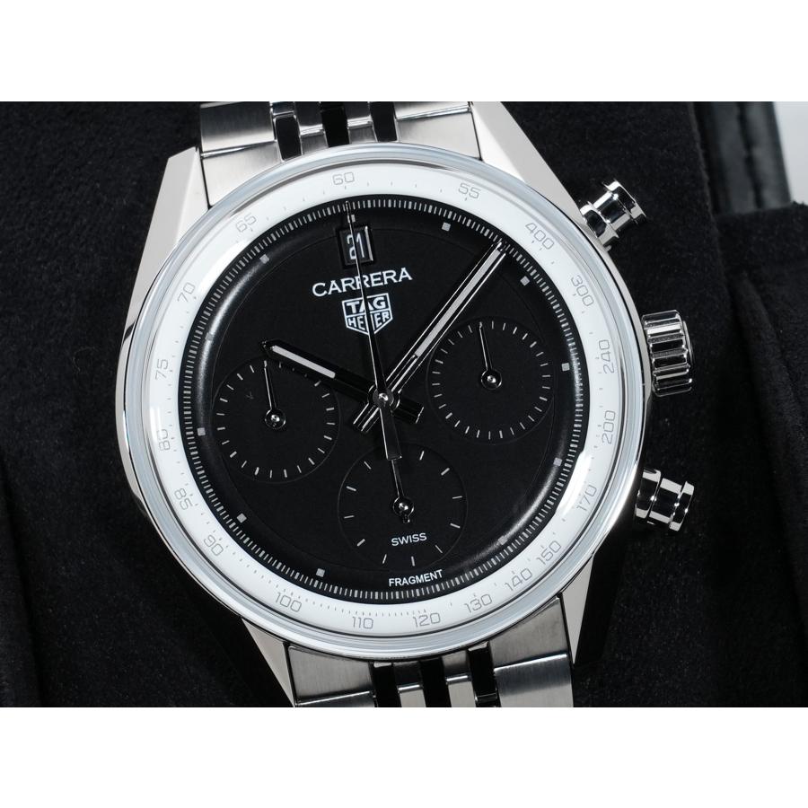 タグホイヤー カレラ フラグメント Ref.CBS221B.BA0045 ステンレススチール ブラック文字盤 | TAG HEUER | 02