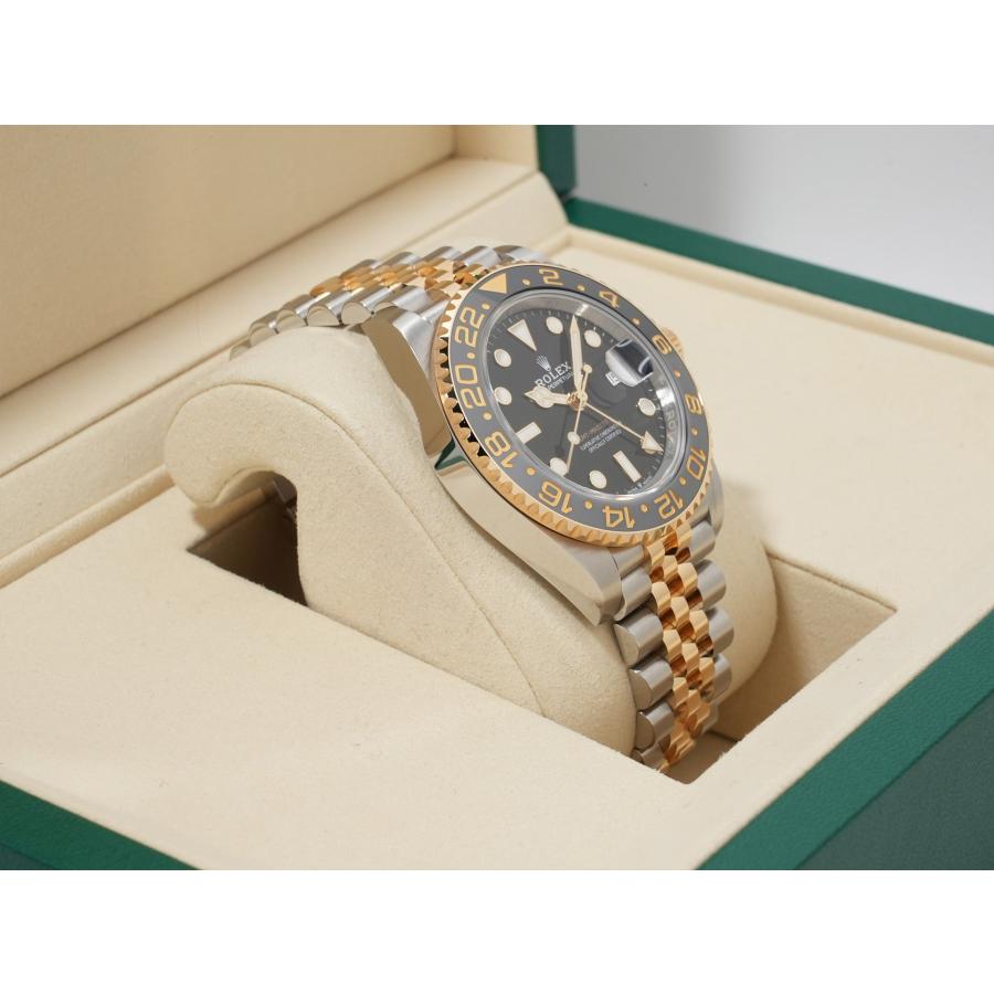 ロレックス GMTマスターII Ref.126713GRNR SS/YG ブラック文字盤 ジュビリーブレスレット | GMTマスター | 04