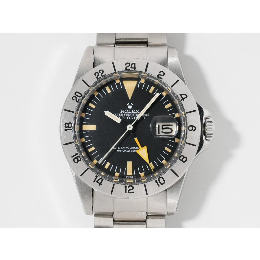 ロレックス エクスプローラーII Ref.1655 ステンレススチール ブラック文字盤 オイスターブレスレット | エクスプローラーII | 01