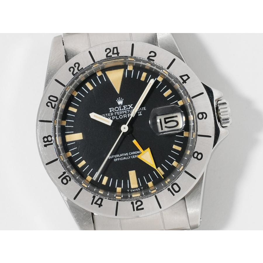 ロレックス エクスプローラーII Ref.1655 ステンレススチール ブラック文字盤 オイスターブレスレット | エクスプローラーII | 02