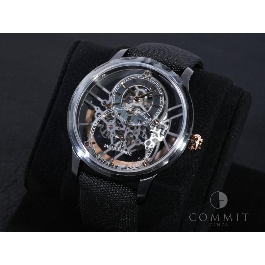 ジャケドロー グランセコンド スケルトン Ref.J003525540 ブラックセラミック スケルトン文字盤 | JAQUET DROZ | 10